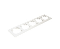 Катрин Рамка 4-ая пластик белый PFR00-7004-01