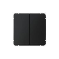 ArtGallery Выключатель 2-кл  карбон GAL001051