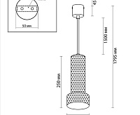 Подвесной светильник Odeon Light 4741/5L
