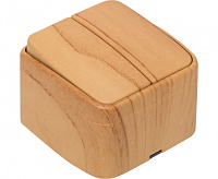 Выключатель 2-клавишный 10А EKF EGV10-023-30 сн/пр