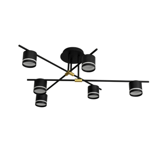 Люстра CL-YUMI-R001-GX53*6 BK Люстра CL-YUMI-R001-GX53*6 BK