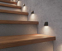 Подсветка для лестниц 40159/LED 4000K черный