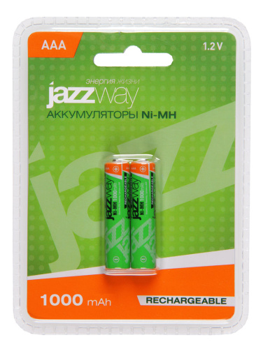 Аккумулятор JAZZway AAA 1000мАч BL-2
