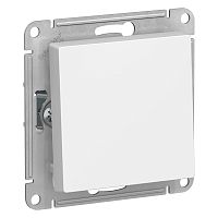 AtlasDesign Белый Переключатель 1кл перекрестный ATN000171