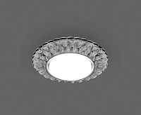 Светильник с подсветкой GX53 CD4026/1 15W 4000К прозрачный хром сн/пр