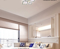 Люстра светодиодная "OVAL DOUBLE RGB" 70W 5S-APP-660x500x110-WHITE/WHITE-220-IP20