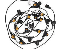 Гирлянда ламповая PBL-S40/L24+1.5 Black E27 IP65 JAZZway