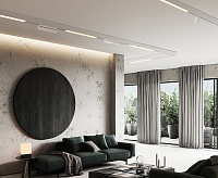 Светильник трековый низковольтный 18W 4000К белый MGN302