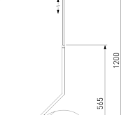 Подвесной светильник 50153/1 хром