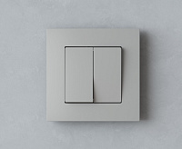 Веркель Рамка 1 пост (дымчатый софт) W0012917