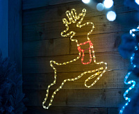 Дюралайт (световая нить) со светодиодами 2W 100m 230V 13mm синий