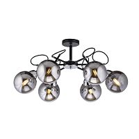 Люстра 40317MD/6 MBK+CH