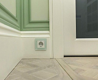 Веркель Рамка на 1 пост (черный/стекло) WL01-Frame-01