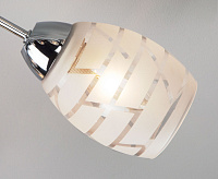 Люстра 30127/8 хром (с плафонами)