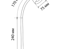 Настольная лампа MT2005  белый