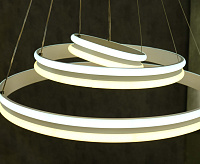 Люстра светодиодная "GRAVITACIA VOLNA" 170W WHITE 220V IP20