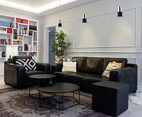 Подвесной светильник 50146/1 хром черный сн/пр