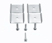 Профиль алюм накладной серебро CAB256