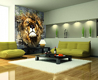 Фотопанно D-029 Лев (Живопись) 200*270 Divino Decori 