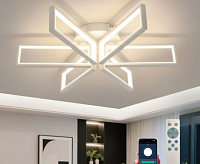 Люстра светодиодная "MALDI" 165W 6S APP--850*200-WHITE/WHITE-220-IP20