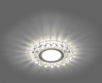 Светильник с подсветкой GU5.3 MR16 CD909 прозрачный сн/пр