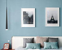 Подвесной светильник 807012 PUNTO ХРОМ/КРАСНЫЙ сн/пр