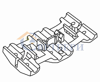Ответвитель 0,5-0,75 мм красный 08-0791 сн/пр