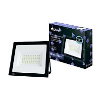 Прожектор светодиодный с датчиком движения 50W 6500K черный IP65 32293 1 Duwi
