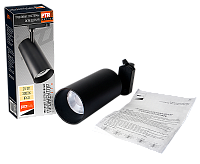 Светильник трековый PTR 0725 25W 3000K BL (черный) IP40 Jazzway сн/пр