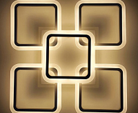 Люстра 8001/4+1C+led GL FGD led (150W+22W) сн/пр