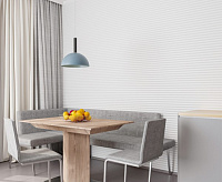 Панель МДФ 3D Breeze BR01 Белая 2750*160*9мм