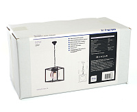 Светильник садово-парковый&nbsp;&nbsp;60W 230V E27 IP44 черный, на цепочке PL705