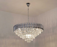 Люстра SANDRA 12хE14-750x1000-CHROME/CRYSTAL-220-IP20