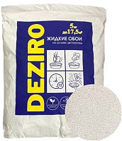 Жидкие обои Deziro 5кг ZR01-5000 оттенок белого