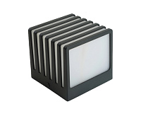 Настенный светильник 13W 230V GX53 IP54 черный DH0605