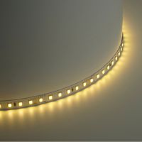 Лента светод 2835/120 9.6W/m 12V IP20 5м теплый белый SST02