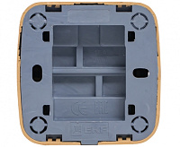 Выключатель 1-клавишный 10А с индикатором EKF EGV10-121-30 сн/пр