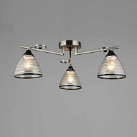 Люстра  1697/3 AB+BK