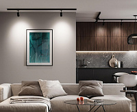 Светильник трековый 40W 4000K 35 градусов черный AL103