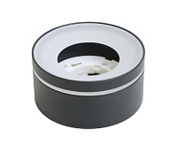 Светильник потолочный GX53 12W 230V черный HL457