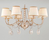 Люстра металл 60068/8 перламутровое золото