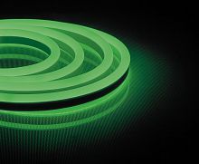 Лента светод 120SMD(2835)/м 9,6Вт/м 230V IP67 50м, зеленый, LS720 Feron