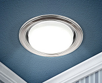 Светильник встраиваемый GX53 сатин никель KL35 SN