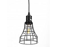 Подвесной светильник ЭРА PL10 BK черный