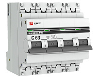 Автоматический выключатель EKF ВА 47-63 4P 4,5kA 32 А