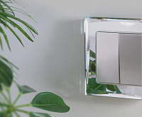 Веркель Рамка на 2 поста (зеркальный) WL08-Frame-02