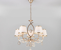 Люстра металл 60091/5 перламутровое золото