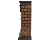 Портал Bricks Wood 25 камень темный, шпон венге