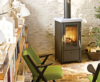 Печь-камин MCZ Bahr Warm Grey