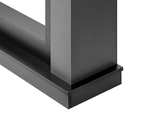 Каминокомплект: Очаг Electrolux Infinity EFP/P-1600ULS N, портал Canto Long графит, черный